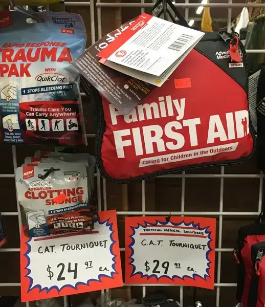 first aid kits