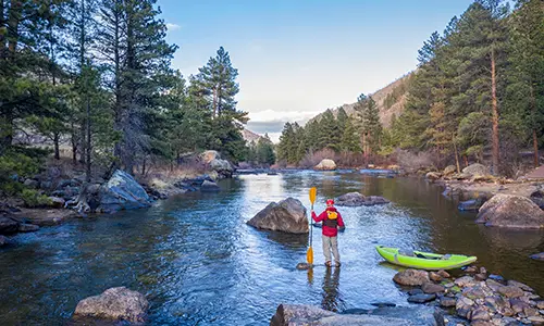 kayaking on Idaho Rivers
